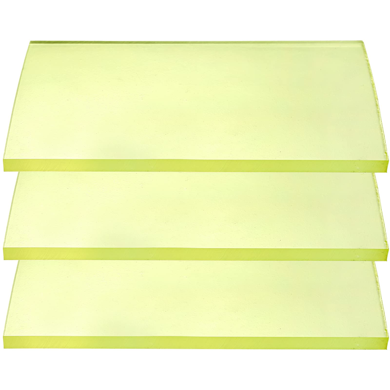 Suwimut 3 Pieces Leather Craft Punching Pad, 7.9x5.9 Inch Rubber Mute Board Leather Punch Mat Cutting Hole Punch Stamping Tool for Leathers Working, DIY Craft