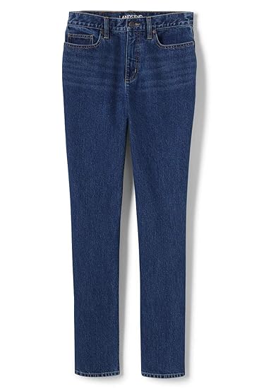 lands end womens straight leg jeans