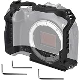 EOS R7 Camera Cage, EOS R7 Cage for Canon EOS R7 | With Cold Shoe Mount,Compatible with ARRI 3/8"Interface or Left/Right Side Handle
