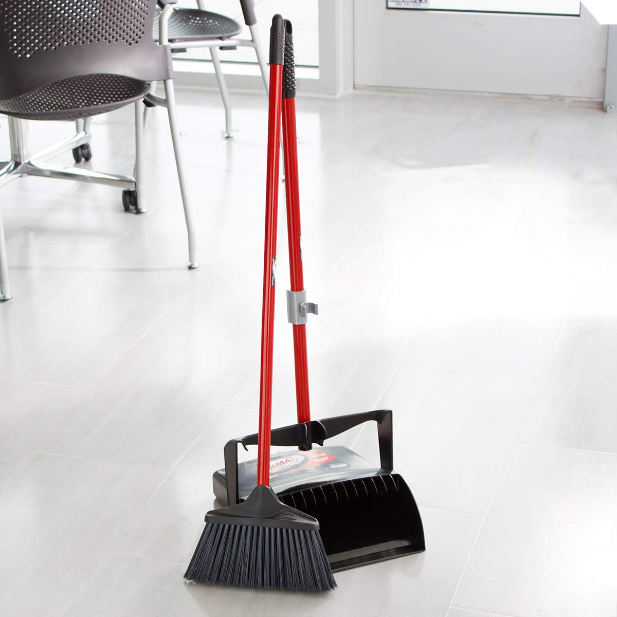 Mops & Brooms Home & Garden Libman Upright Dust Pan Lobby Broom