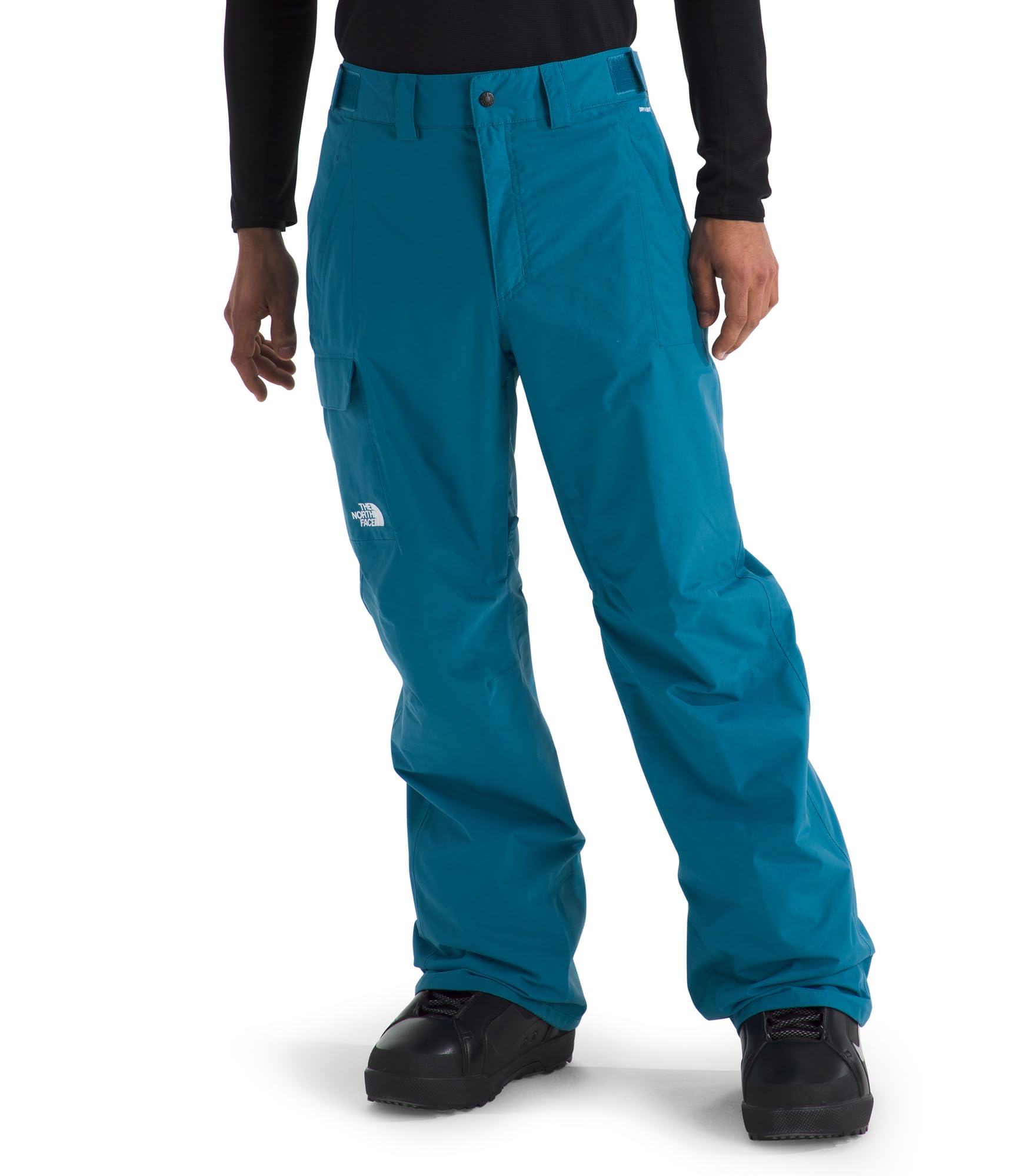 The North Face Men’s Freedom Pant – Waterproof, Non-Insulated Snow Pants for Ski & Snowboard, Cargo Pockets, Ankle Gaiters, Dusk Blue, X-Large Regular