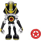 Sonic the Hedgehog 4-inch Metal Sonic 3.0 Action Figure with Red Star Accessory. Ages 3+ (Officially licensed by Sega)