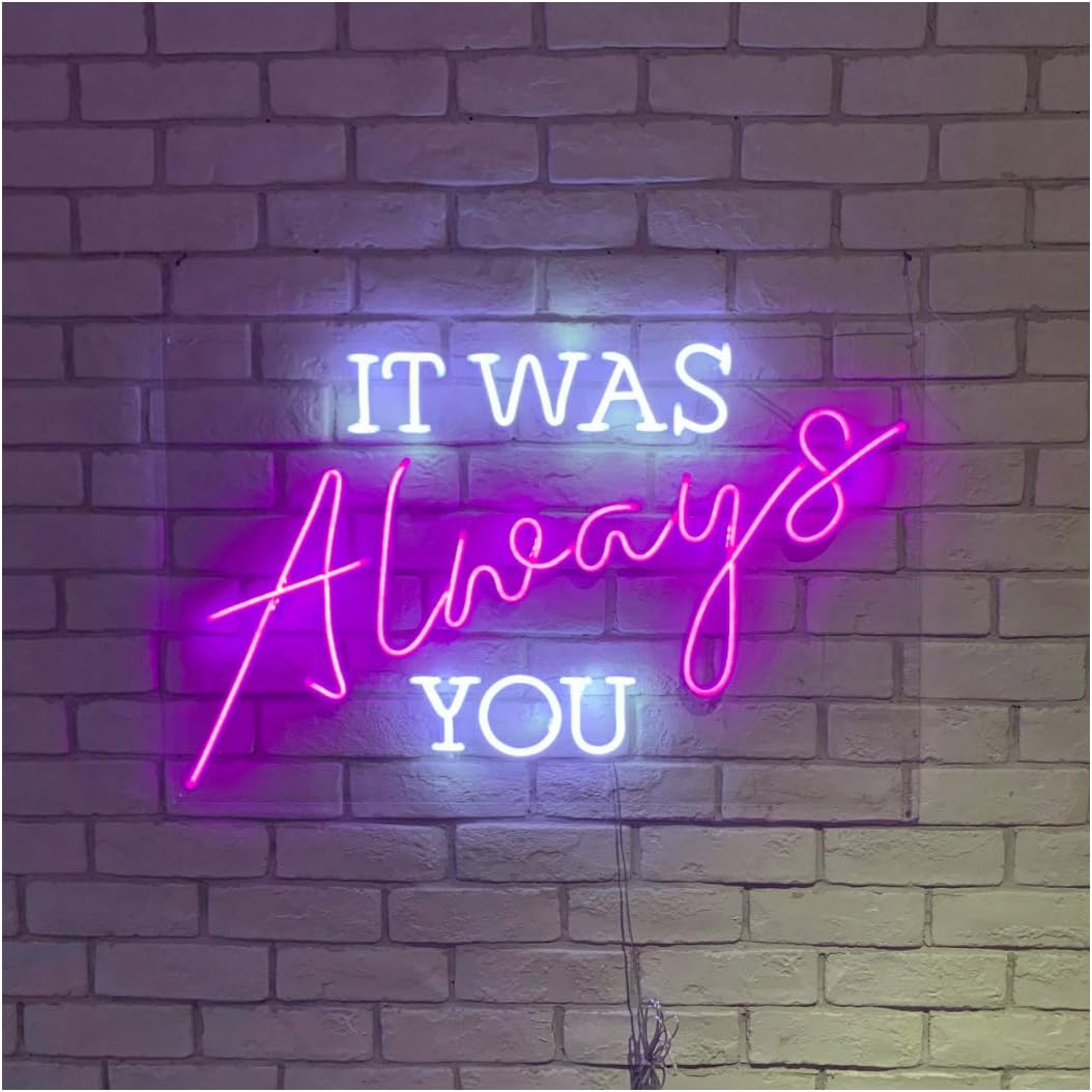 Custom Handmade LED Neon Light Sign Personalized Design Hanging Neon