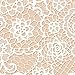 Duck Brand 283690 Printed Duct Tape, Natural Lace, 1.88 Inches x 10 Yards, Single Roll