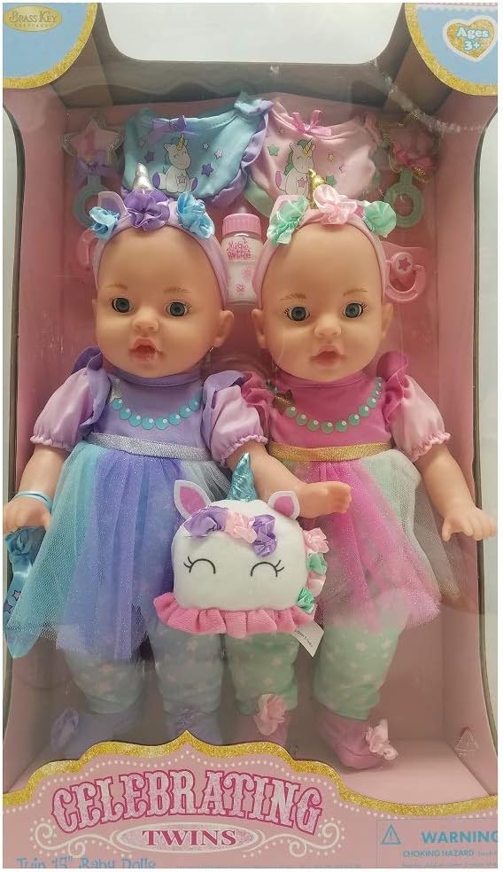 celebrating twins dolls