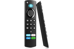 Replacement Voice Remote for All Fire Series TV Cube/Stick, Compatible with Stick (2nd/3rd Gen) 4K Max/4K/Stick Lite/Stick HD