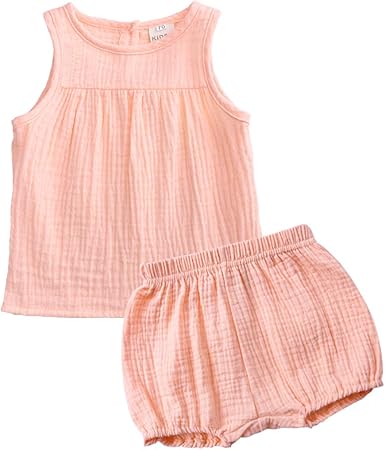 cotton linen baby clothes