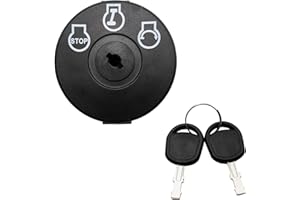 925-04228 Ignition Starter Switch, 3 Position with 2 Keys, Replacement for MTD Cub Cadet Troy-Bilt Husqvarna Craftsman John D