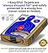 EASYSHOT Shooting Targets 18 X 12 inch. Shots are Easy to See with Our High-Vis Neon Blue & Red Colors. Thick Silhouette Paper Sheets for Pistols, Rifles, BB Guns, Airsoft, Pellet Guns & More.