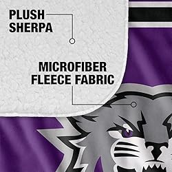 Weber State University Primary Logo Stripes Sherpa