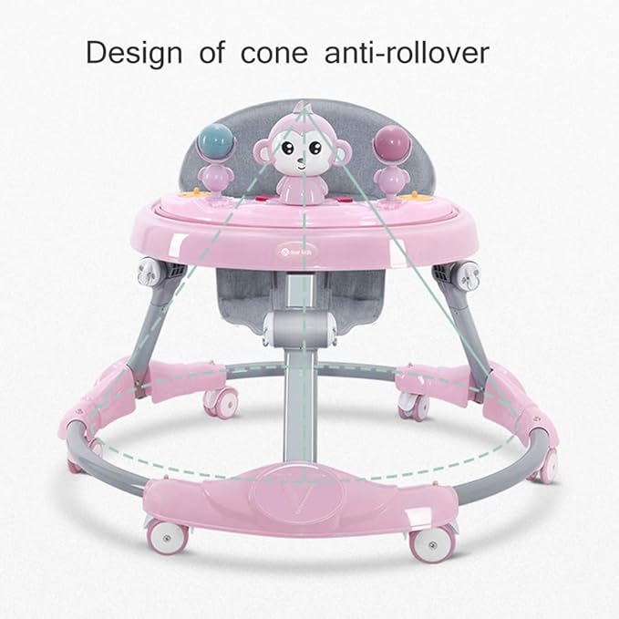 Harnais De Marche Pour Bebe Aide A La Marche Reglable Pour Tout Petits Avec Entrejambe Amovible Pour Les Enfants De 7 A 24 Mois Olz Trotteur Pour Bebe Marcheur De Bebe Bebe