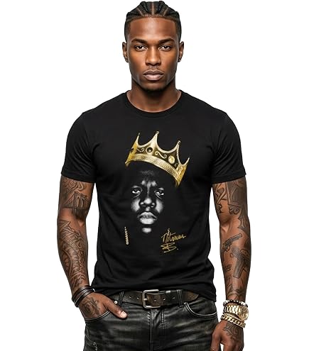 Swag Point Next Level Unisex The Notorious Biggie Graphic Short