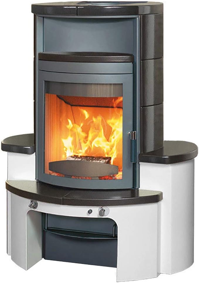 Kaminofen Hark Avenso ECOplus meteor-schwarz titan 8 kW: Amazon.de