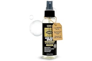 EBIN NEW YORK Wonder Lace Bond Lace Melt Spray - Extreme Firm Hold (Supreme) | Flawless,Natural, and Seamleass finish, No Reside, Long Lasting Formula with Protecting Edges, Perfect for wigs