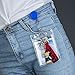 Purida ID Badge Holder, Work Badge Holder, Heavy Duty Clear Card ID Holder, 3 x 4 Name Badge Holder, Resealable Zip Work Badge Holder, Waterproof, Vertical, 10 Pack