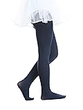 EVERSWE Girls Semi Opaque Footed Tights, Microfiber