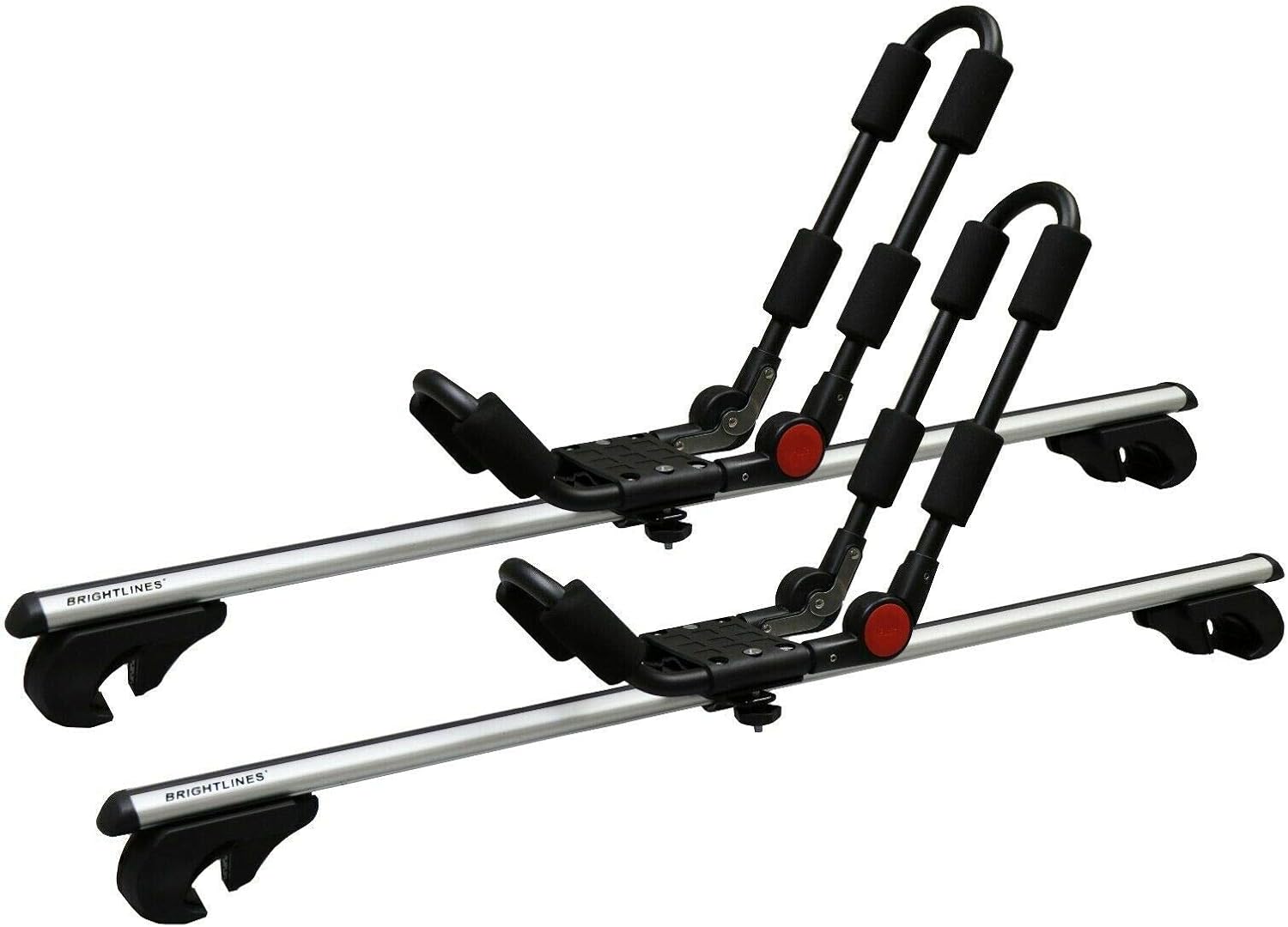 BRIGHTLINES Crossbars & Kayak Rack Combo Compatible with