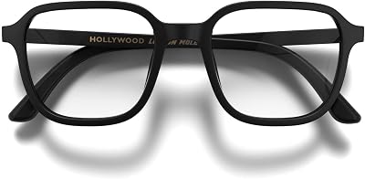 LONDON MOLE Hollywood Blue Light Blocking Glasses - Unisex Square Frames