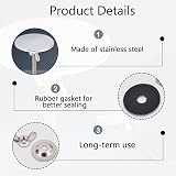 Nuqin Stainless Steel Sink Blanking Cap 11-45mm Tap Hole Stopper view 4