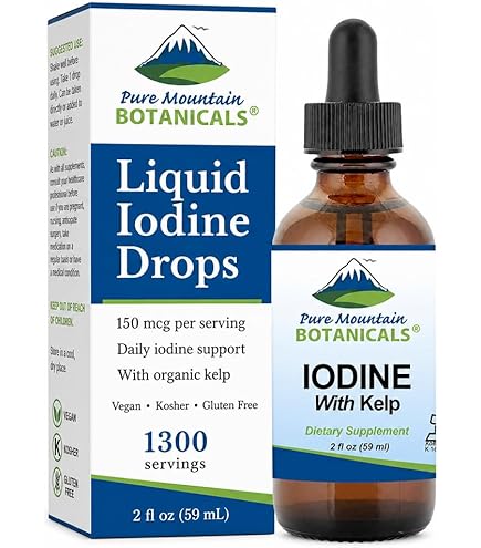 Amazon.com: L A Naturals Iodine with Kelp, 0.02 Pound : Health