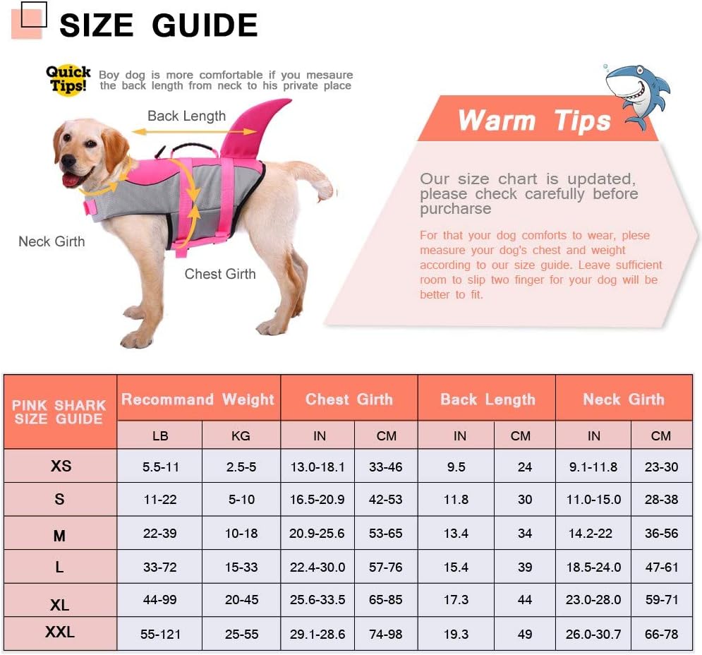 CITÉTOILE Dog Life Jacket Shark Costume - Image 4
