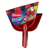 O-Cedar One Sweep Broom with Step-On Dustpan