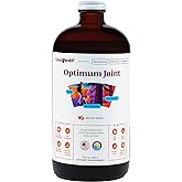 LIQUIDHEALTH Optimum Joint Support Supplement with Glucosamine, Chondroitin, MSM, Hyaluronic Acid - Triple Strength Liquid Vitamins, Gluten-Free, Dairy-Free, Soy-Free Joint Juice, Made in USA (32 oz)
