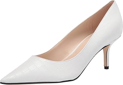 nine west white pumps