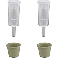 3 Piece Econo-Lock with Carboy Bung (Set of 2)