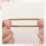 Nuoshen 100 Pcs Hair Ties Cotton Elastic Ponytail Holders Colorful view 3