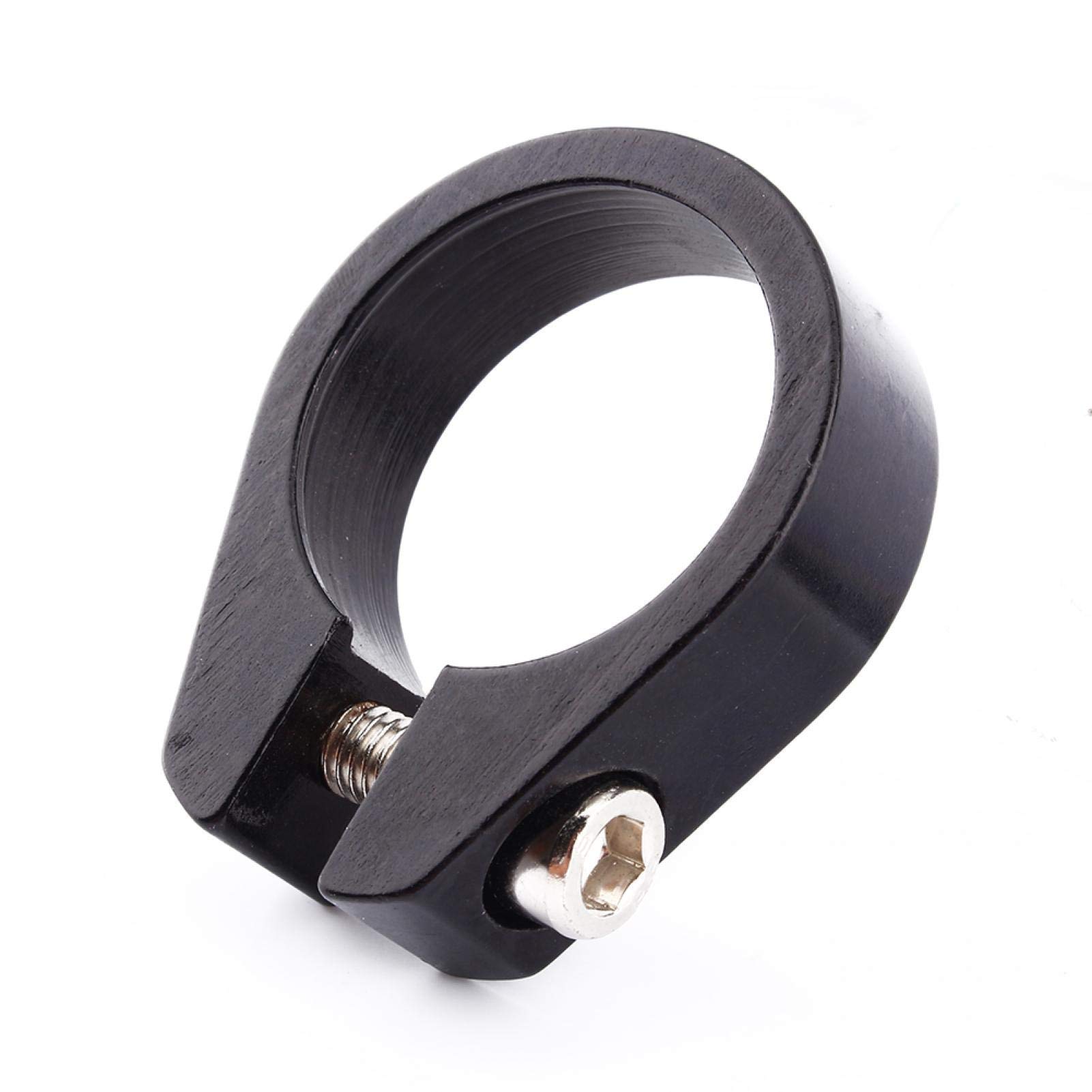 Photo 1 of Bike Seat Post Clamp,27.2 Seatpost Clamp,Black 31.8mm Bicycle Cycle Mountain Bike Riding Saddle Seat Post Clamp Mount for 27.2/28.6 Seatpost