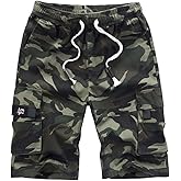 Msmsse Women's Cargo Hiking Shorts Multi-Pockets Bermuda Golf Outdoor Summer Shorts for Women