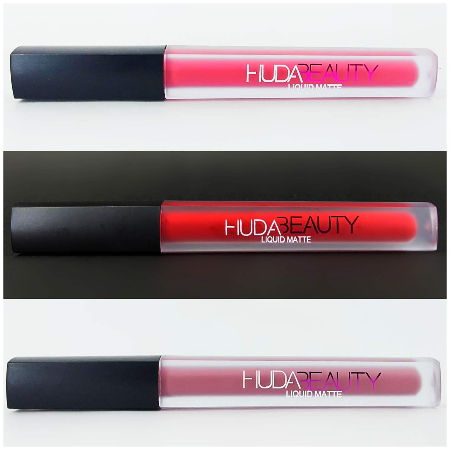 huda matte lipstick combo