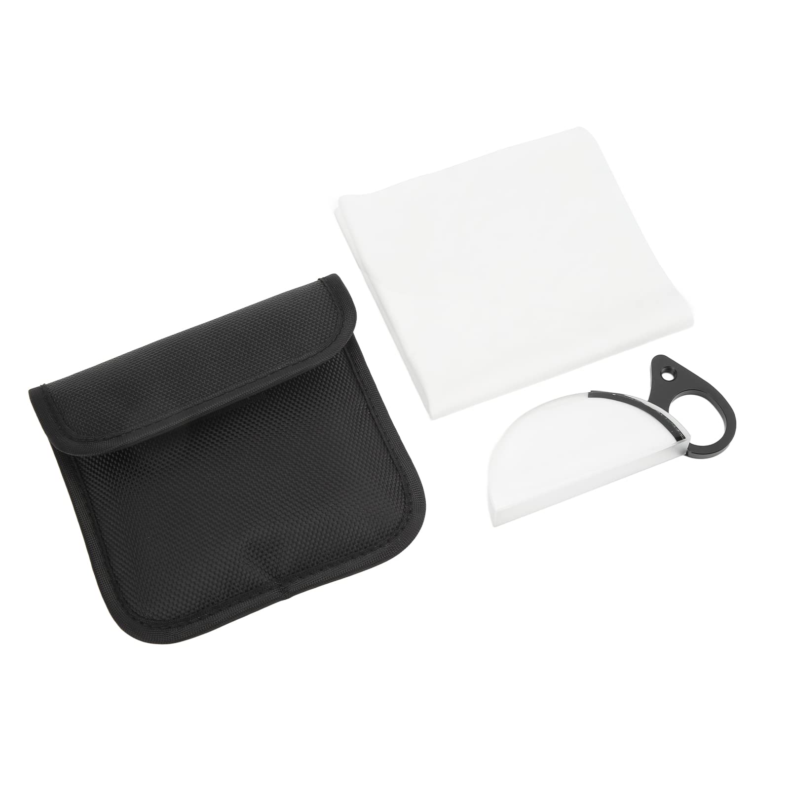 Bewinner 80mm Camera Prism Lens Filter, Prism Lens Handheld FX Diopter Filter, Optical Glass Creative Photography Foreground Blur Prism Filter for SLR Photography Accessories