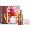 Fresh Deep Hydration Duo for Women - 2 Pc 3.3oz Rose Deep Hydration Facial Toner, 1.6oz Rose Deep Hydration Face Cream