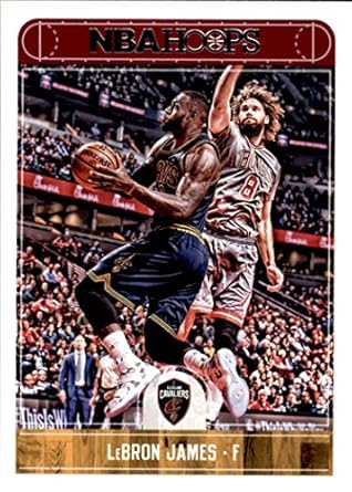 Amazon.com: 2017-18 Panini Hoops #25 LeBron James Cleveland Cavaliers