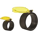 QuakeBushwacker Size Amber Scope Cover - Made from state-of-the-art polymer technology., See-thru for light gathering