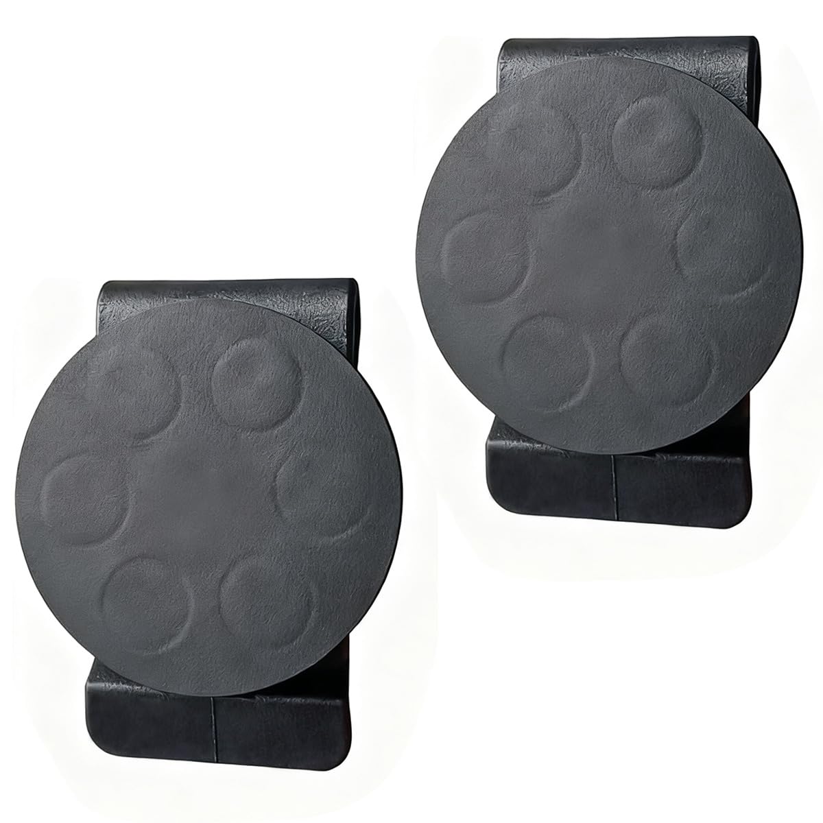 Xuoxeji Magnetic Tool Belt with Holster Clips, Strong Magnet Holder for Hammer, Pliers, Screwdrivers, Wrenches, Tape Measure - 2 Pack (6 Magnets)