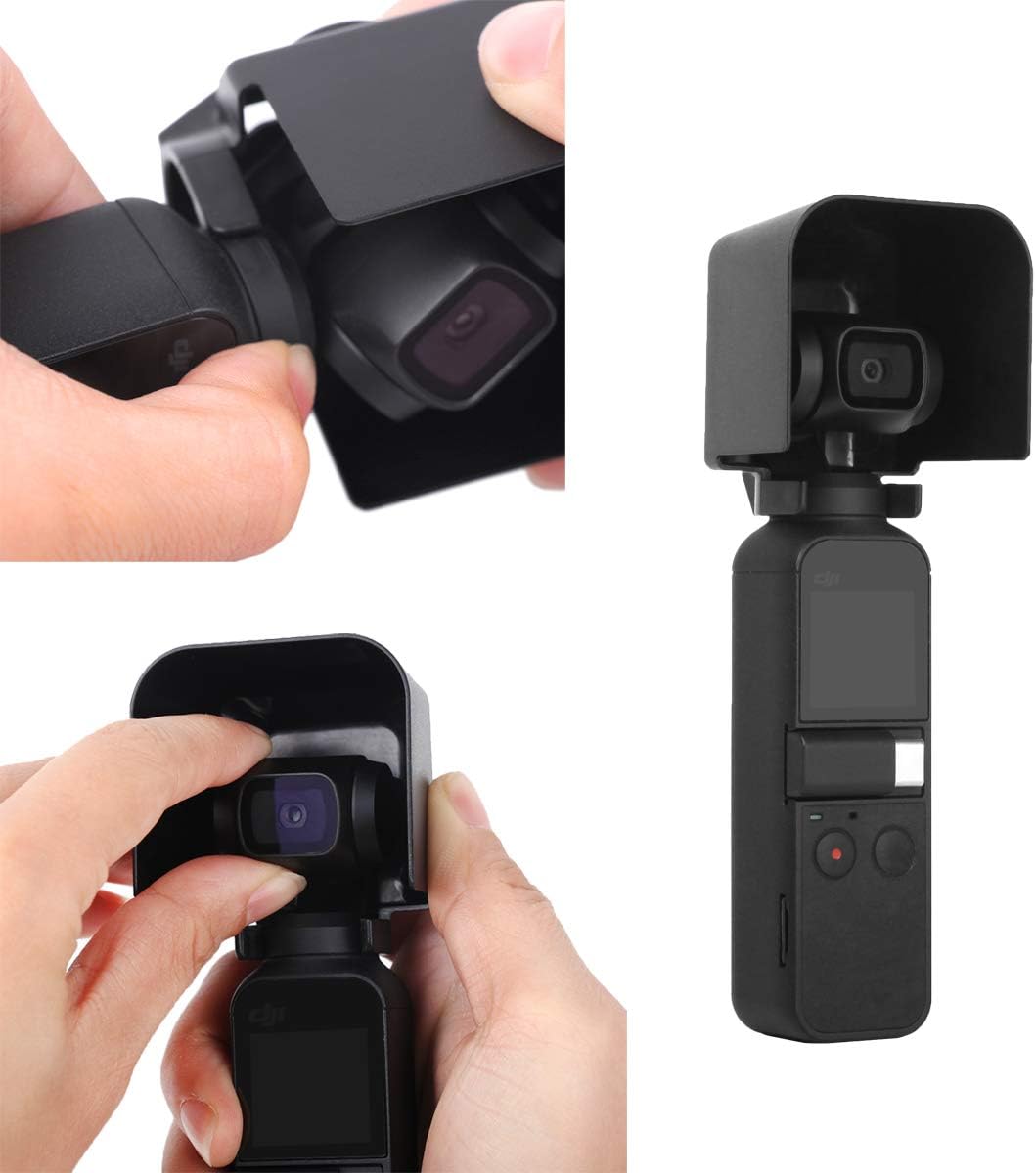Tineer Handheld Gimbal Camera Lens Sunhood Cover Cap Sunshade Protective for DJI OSMO Pocket PTZ Camera Accessory