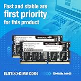 TEAMGROUP Elite 16GB DDR4 Laptop RAM 2x8GB 3200MHz SODIMM CL22 Non-ECC Upgrade view 2