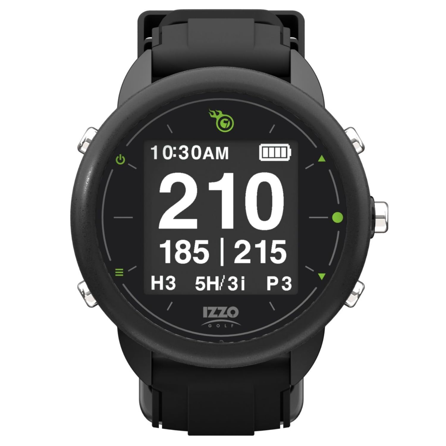 Izzo Golf Swami Golf GPS Watch with Personalized Club Suggestions