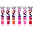 6 Colors Tattoo Magic Color Lip Stain Tint Long Lasting Lip Gloss Sets for Women Peel Off Colored Matte Sexy Color