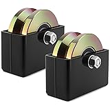 Soiiw 4" Sliding Gate Rollers Wheel 2 Pack V Groove