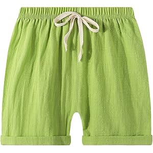 Toddler Shorts Elastic Waist Loose Basketball Shorts Kids Athletic Soccer Short Baby Boy Stretchy Breathable Short