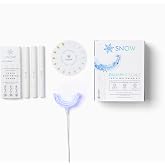 SNOW Teeth Whitening Kit - Wired LED Mouthpiece &amp; 1 Pen | Teeth Whitener Serum, Hydroxyapatite Formula, Effective Tooth Brightening, 2 Months Supply