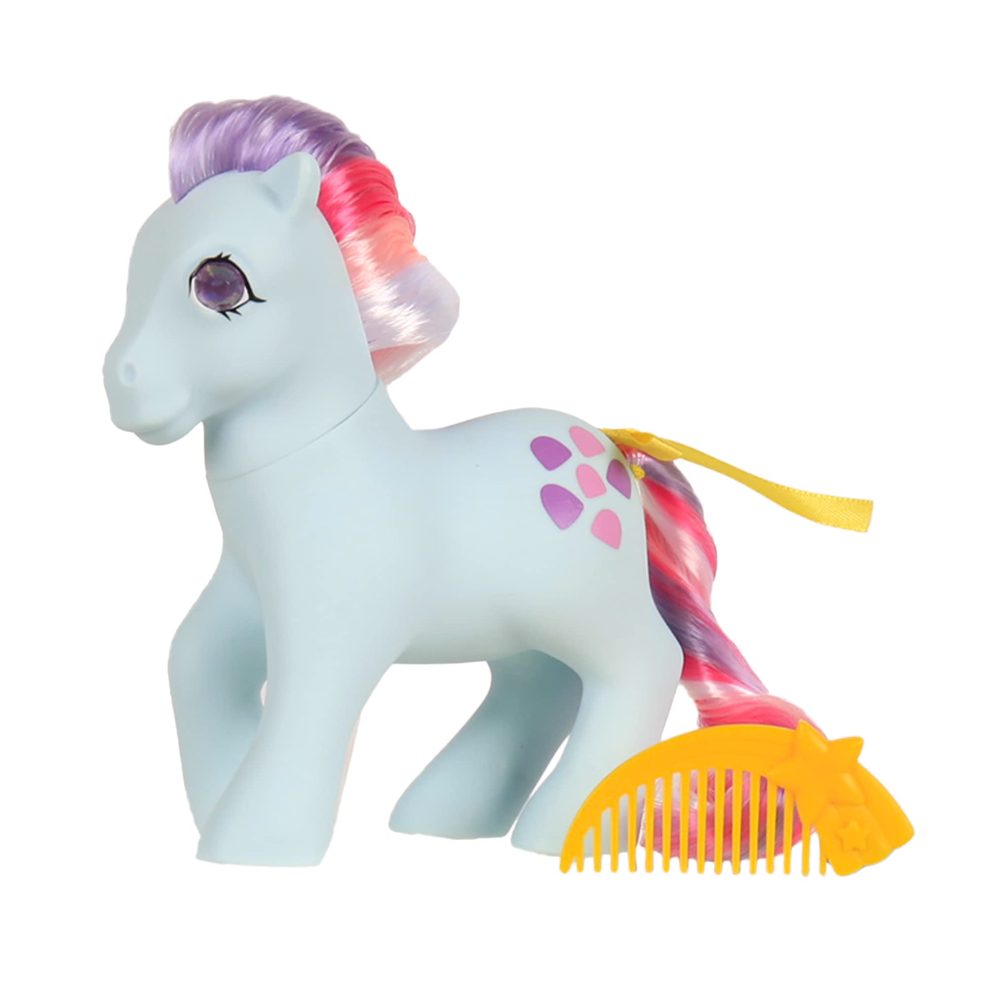 Basic Fun My Little Pony | Sweet Stuff Classic Rainbow Ponies | Twinkle-Eyed Collection, Retro Horse Gifts, Toy Animal Figures, Horse Toys for Boys and Girls Ages 4 35297