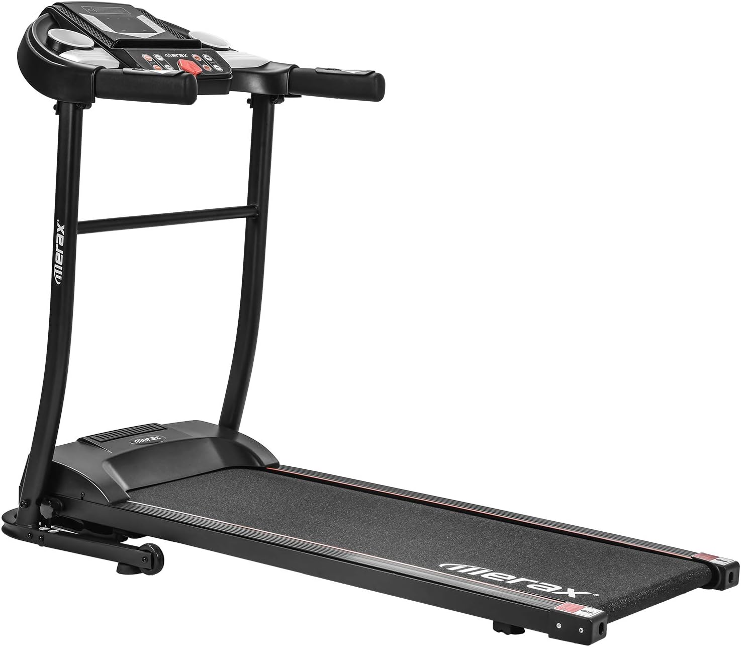 Tenozek Folding Treadmill Electric Motorized Power Fitness Running Machine Easy Assembly 240 LBS Max Weight