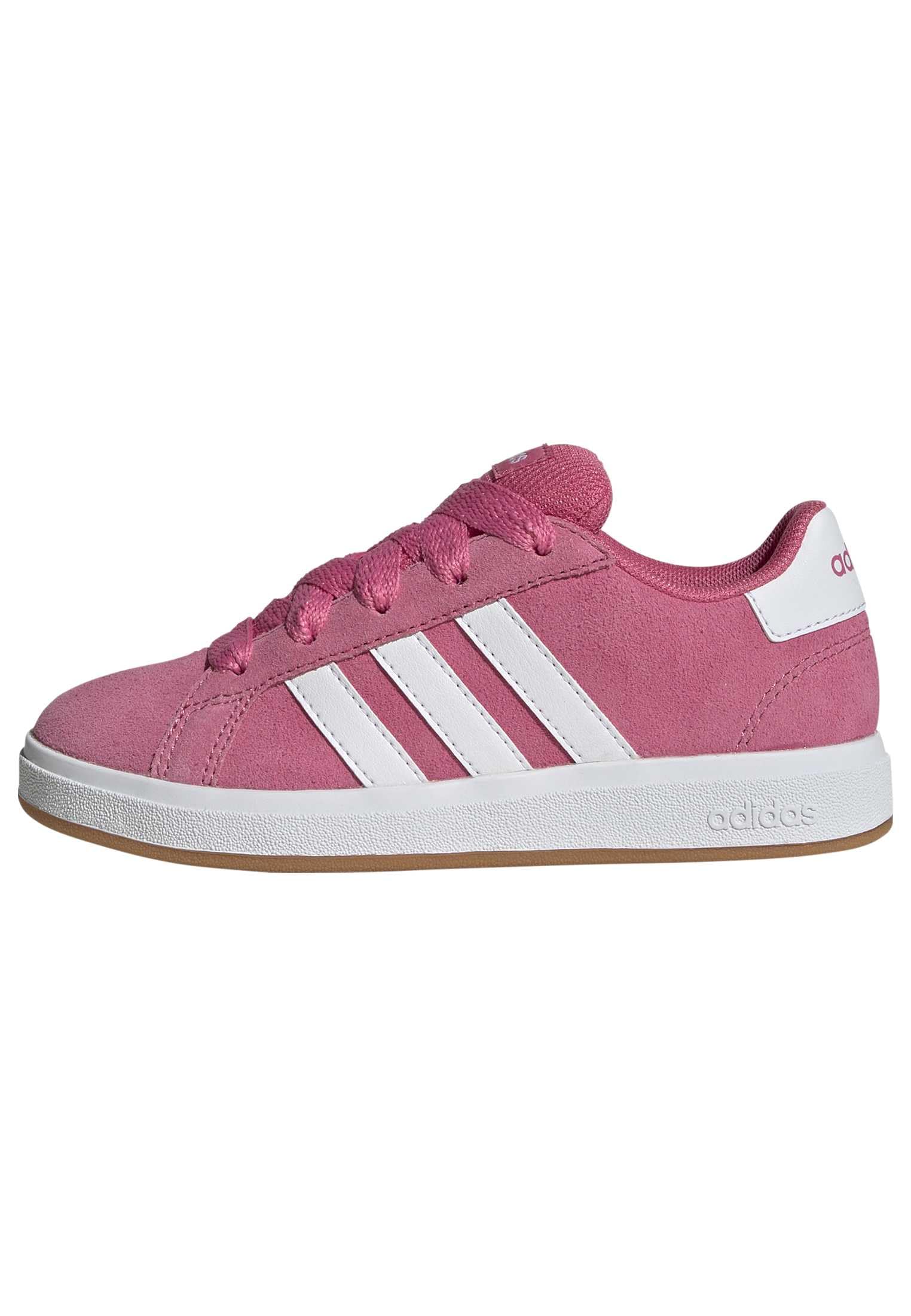Adidas Unisex-Kids Grand Court 00s, Pink Fusion/White/Gum, 6.5 Image