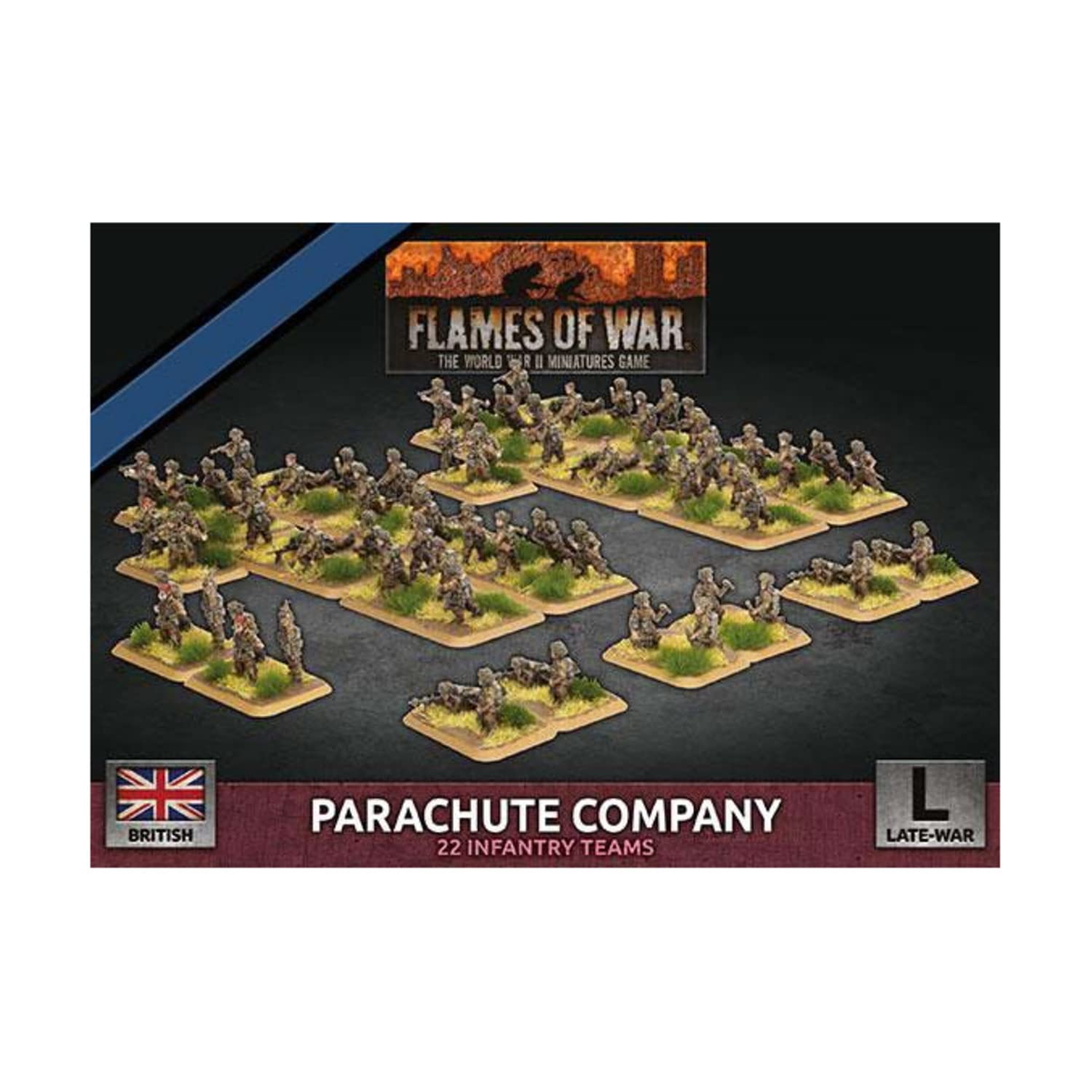 Flames of War Parachute Company (Plastic)