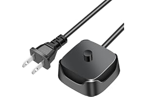 KOPBTBOY Charger for AquaSonic Electric Toothbrush, Replacement Charger Base for Aqua Sonic Black/Vibe Series Electric Toothbrush, Waterproof (Black)